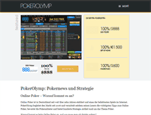 Tablet Screenshot of pokerolymp.com